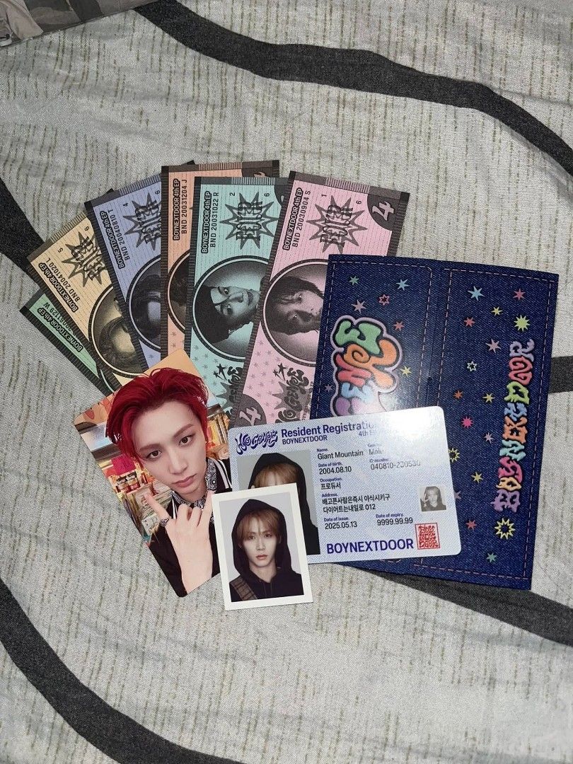 BOYNEXTDOOR UNSEALED ALBUM (Category: CDs & DVDs) located in Santa Rosa. Submitted by rastasells (Listing ID 1381122778, Image 2). Description: Hi, onedoor fam! I’m selling my album dupes ☺️ Please take time to read before purchasing: 📌 Loc: Sta. Rosa, Laguna ⭐️ MOP: Gcash ⭐️ MOD: JNT ⭐️ Slightly negotiable prices but will surely give discount to purchases above 500 php. ❌ Not for sensitive buyers ❌ No to rush shipping ❌ No SCO / COD AVAILABLE: 
