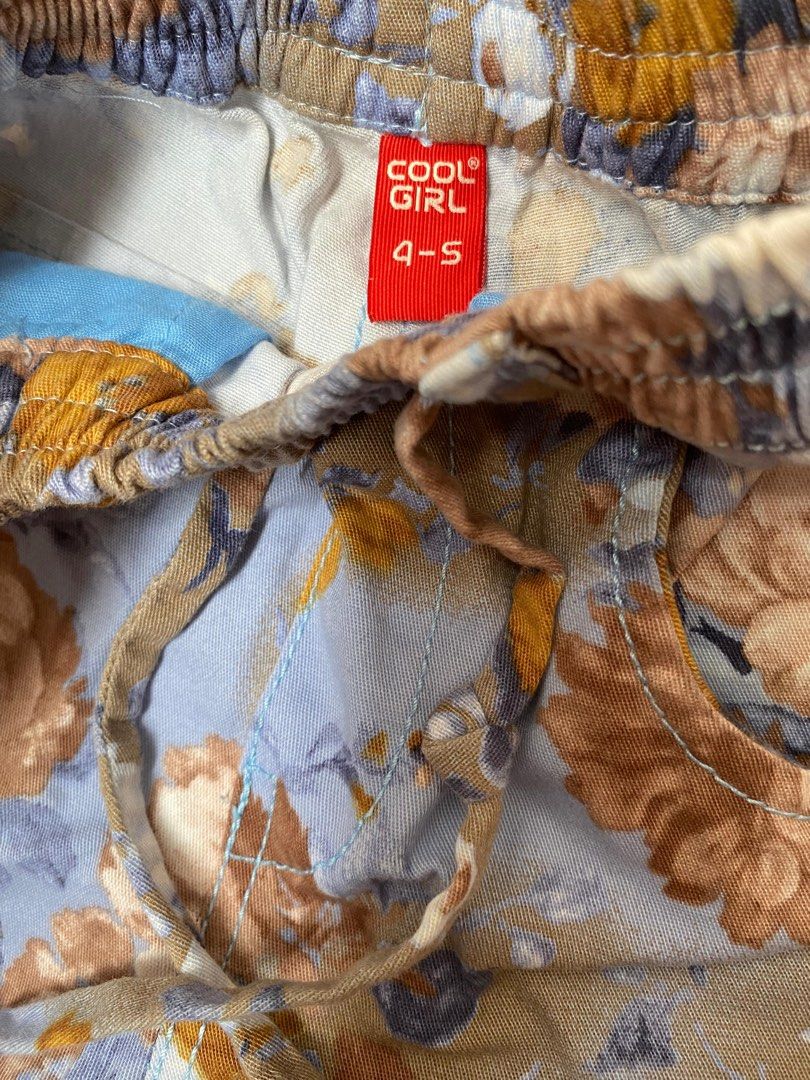 Celana motif anak perempuan | celana flowers pants (Kategori: 4 hingga 7 tahun) berada di Jakarta Barat. Dikirim oleh novitanovi (ID iklan 1381179919, Gambar 3). Deskripsi: Flower pants Like new Cool Girl 4-5 Y Joger pants Lp 23-34cm Pj 62cm Bahan bagus.