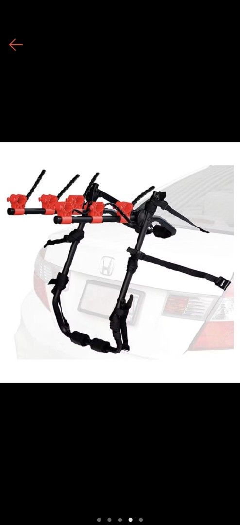 Cheap bicycle rack! (Category: Bicycles) located in Singapore. Submitted by bj110088 (Listing ID 1381150737, Image 1). Description: Items 1. Venzo Bicycle Rack for 3 bikes 2. Buzz rack cross bar arm Excellent condition, like new cos i only used it once to transport 2 bikes whicn worked well. I dont require the rack anymore as gave up on cycling and the rack has been sitting in storage for a year now. Comes with a buzzrack cross bar arm so that th