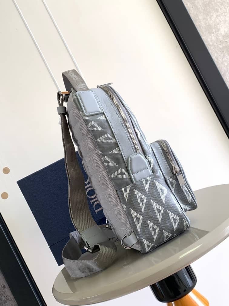 Christian Dior Mini Rider Sling Bag (Category: Luxury Bags & Wallets) located in Makati City. Submitted by oliverailene (Listing ID 1381225929, Image 2). Description: RUSH SALE!!! Christian Dior Mini Rider Sling Bag CD Gray Complete package. Unisex 1:1 clone direct from China factory. For pick up at my flat in Makati..