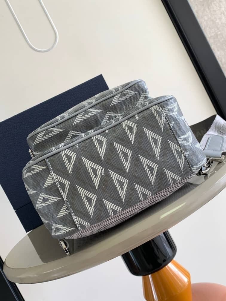 Christian Dior Mini Rider Sling Bag (Category: Luxury Bags & Wallets) located in Makati City. Submitted by oliverailene (Listing ID 1381225929, Image 3). Description: RUSH SALE!!! Christian Dior Mini Rider Sling Bag CD Gray Complete package. Unisex 1:1 clone direct from China factory. For pick up at my flat in Makati..
