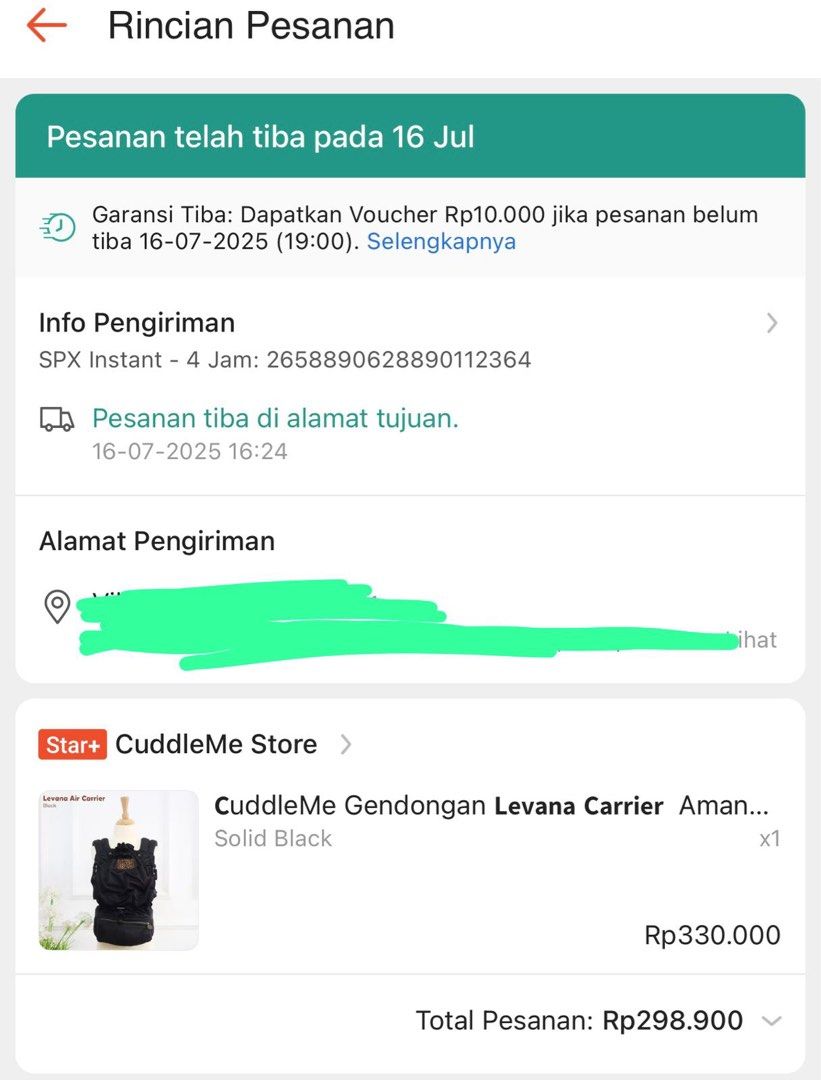 Cuddleme Levana Carrier (Kategori: Kereta, Kursi Goyang & Gendongan Bayi) berada di Jakarta Pusat. Dikirim oleh kalaunawarpakaiotak (ID iklan 1381231524, Gambar 1). Deskripsi: Baru beli tanggal 16 Juli 2025 , baru di buka cobain ke anak ternyata dia ga betah dan ga suka pakai gendongan M Shape Bsa online tpi kena adm.