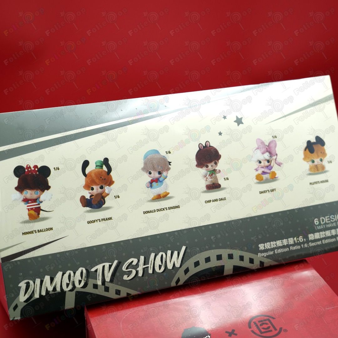 Dimoo World x Disney Series Vinyl Plush Keychain Blind Box - Whole Set ...