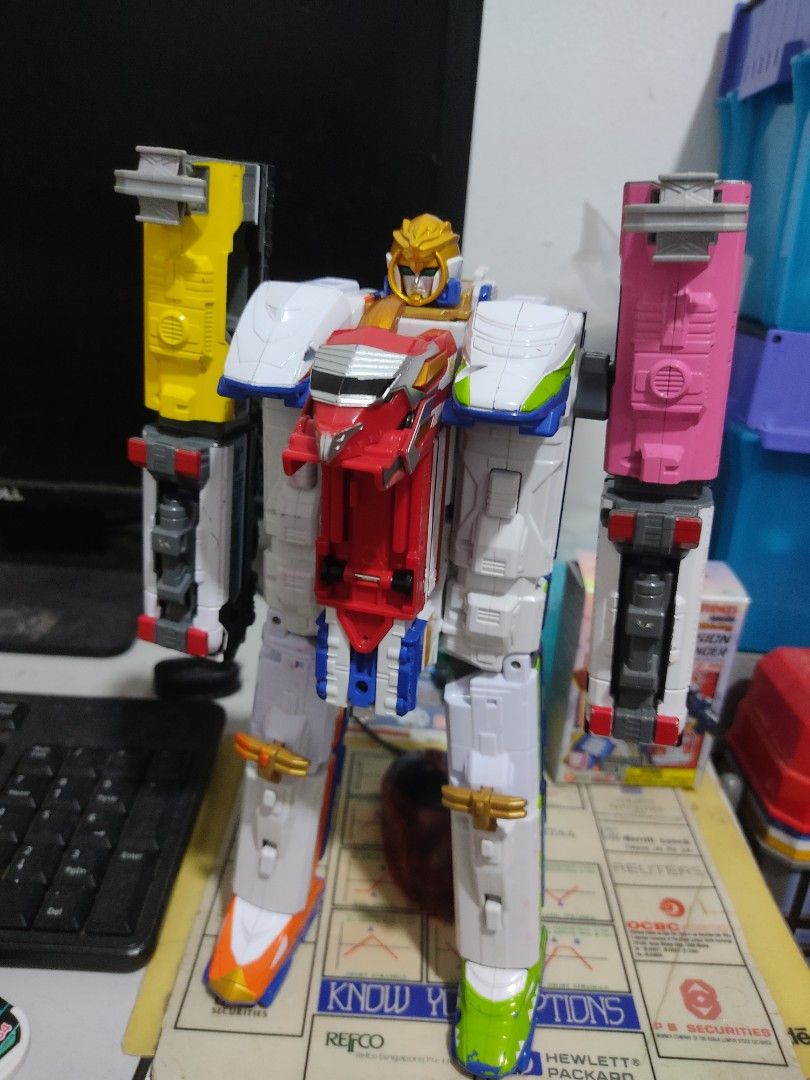 Togquer Rangers Dx Toqger Safari Gaoh mix/ Ressha Sentai Toqger / Power Rangers ...