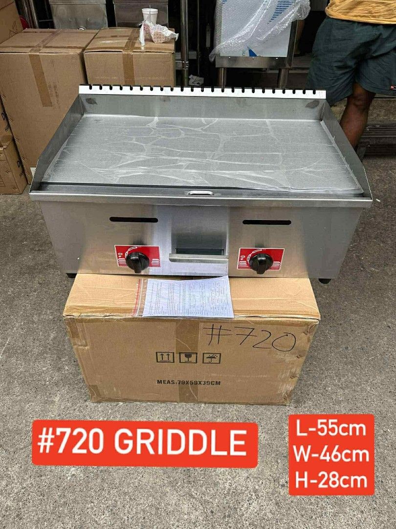 Griddle stainless type (Category: Cookware & Accessories) located in Manila. Submitted by brightstar.b55721 (Listing ID 1381196984, Image 1). Description: STAINLESS TYPE❗️❗️ ☆GRIDDLE ☆INCLUSION: with hose and regulator ☆GAS type ☆cash on delivery ☆free delivery in metro manila.