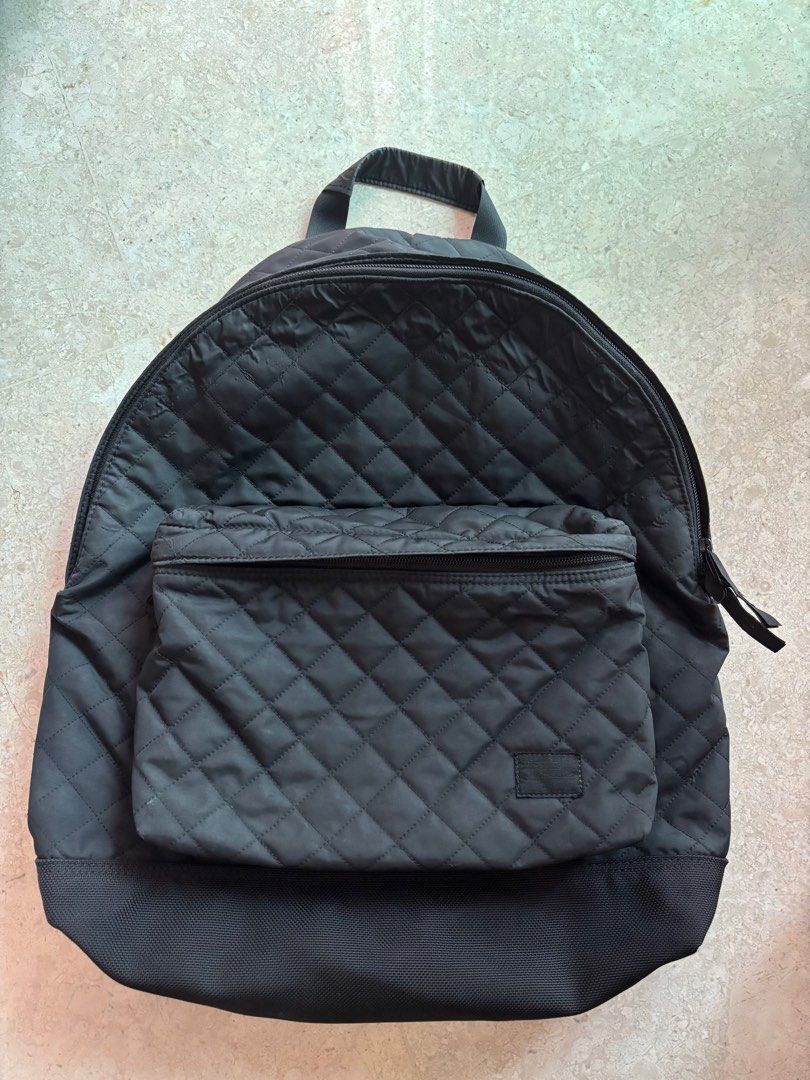 Head Porter Black Beauty Quilted Backpack, Men's Fashion, Bags
