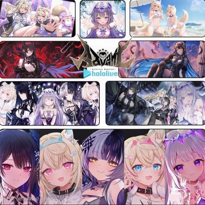 Hololive Custom Mousepad63222783812097113