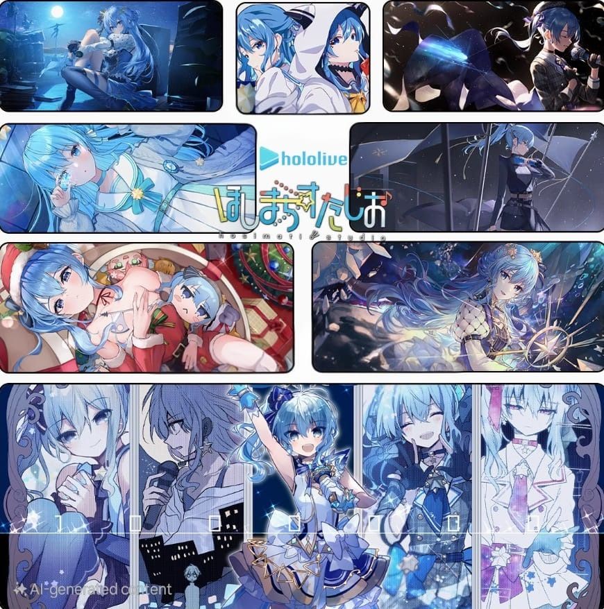 Hololive Custom Mousepad63222783812097111