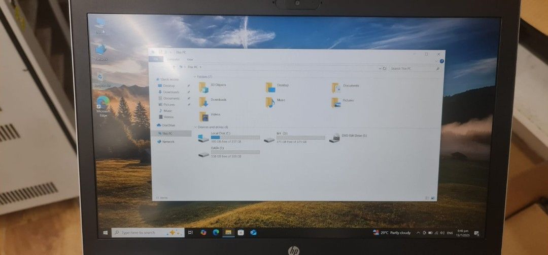Hp ProBook 650G4 Core i7-8th Gen 16/256/500gb 15" Display63168947544323114