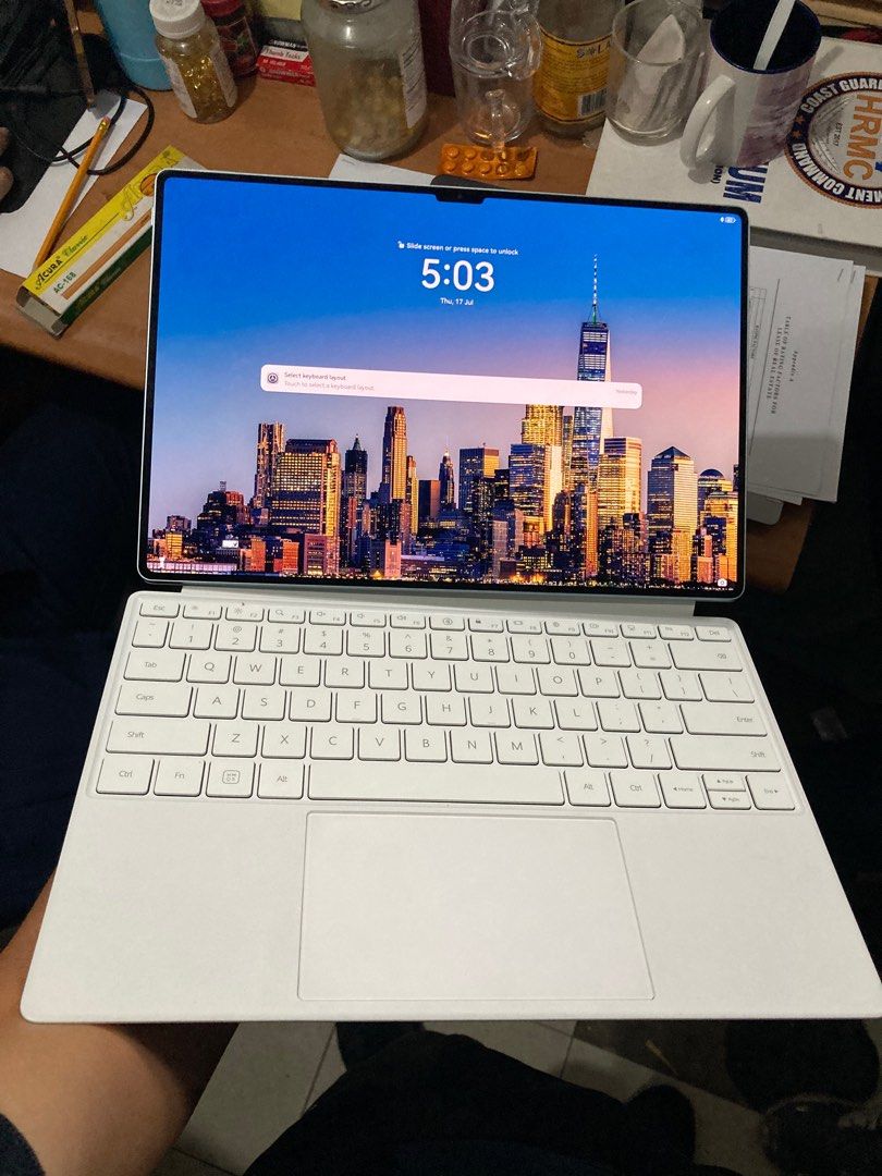 Huawei Mate Pad Pro 13.2 512gb (Category: Laptops & Notebooks) located in Dasmarinas. Submitted by jopatmonal (Listing ID 1381180481, Image 1). Description: Almost brand new. Bought last Sept 2024. Seldom used because may laptop naman. Complete inclusions Box, manual, pen, keyboard, mouse, tablet bag worth 2k. Mandaluyong area. Slightly negotiable.