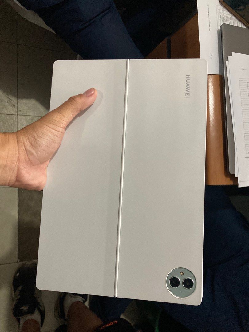 Huawei Mate Pad Pro 13.2 512gb (Category: Laptops & Notebooks) located in Dasmarinas. Submitted by jopatmonal (Listing ID 1381180481, Image 3). Description: Almost brand new. Bought last Sept 2024. Seldom used because may laptop naman. Complete inclusions Box, manual, pen, keyboard, mouse, tablet bag worth 2k. Mandaluyong area. Slightly negotiable.