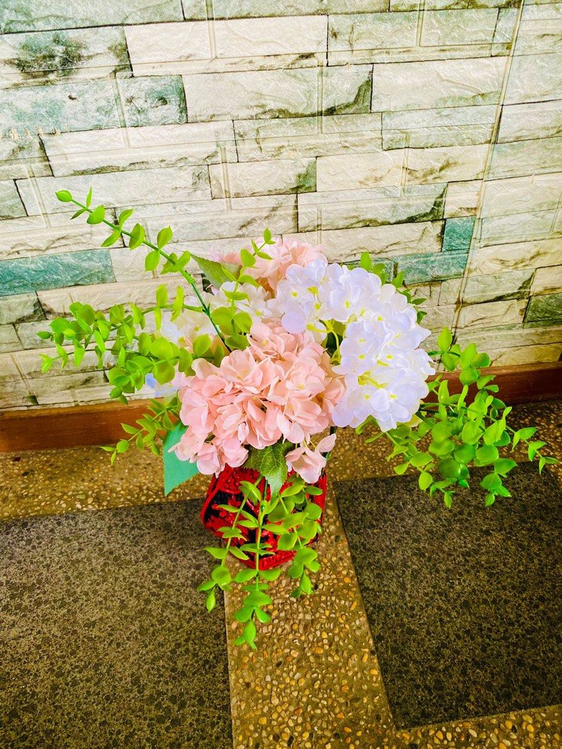 Hydrangea-Beautiful Blooming Artificial Silk Hydrangea for Home Decor64884984790403111
