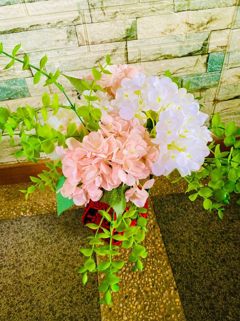 Hydrangea-Beautiful Blooming Artificial Silk Hydrangea for Home Decor64884984790403114