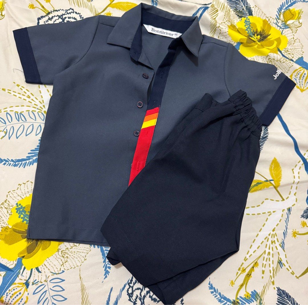 Jollibee Mini Manager Clothes Costume (Category: Babies & Kids Fashion) located in Taguig. Submitted by lrcshop (Listing ID 1381100563, Image 1). Description: Size XS (Top & Bottom) Fit to Age 3-4years old 🚚DELIVERY🚚 - Delivery Fee should be shouldered by the buyer. 👭🏻MEET UP👨🏼‍🤝‍👨🏻 - We only do meet ups depending on what item you bought or if you buy an item amounting 15k and above. - Meet Up fee will be applied depends on the location.