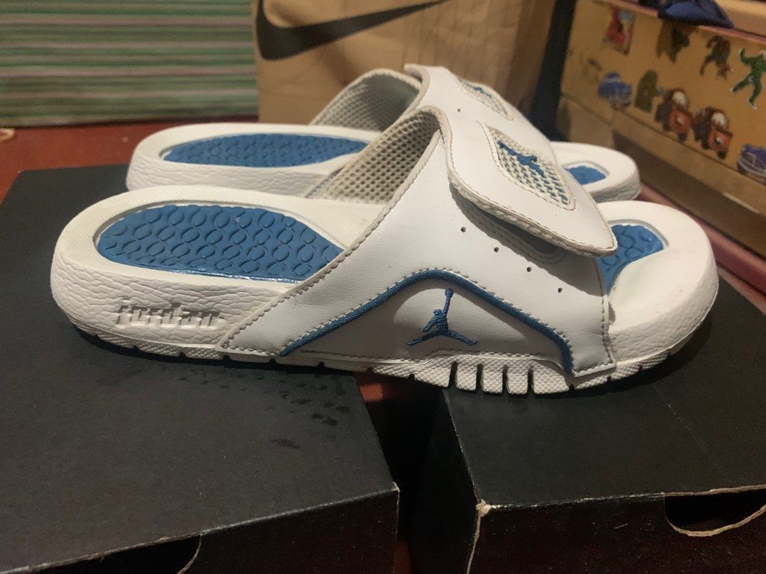 Jordan hydro slides (Category: Slippers & Slides) located in Manila. Submitted by elmomrqz238468 (Listing ID 1381269295, Image 1). Description: Size 6y with ogbox.
