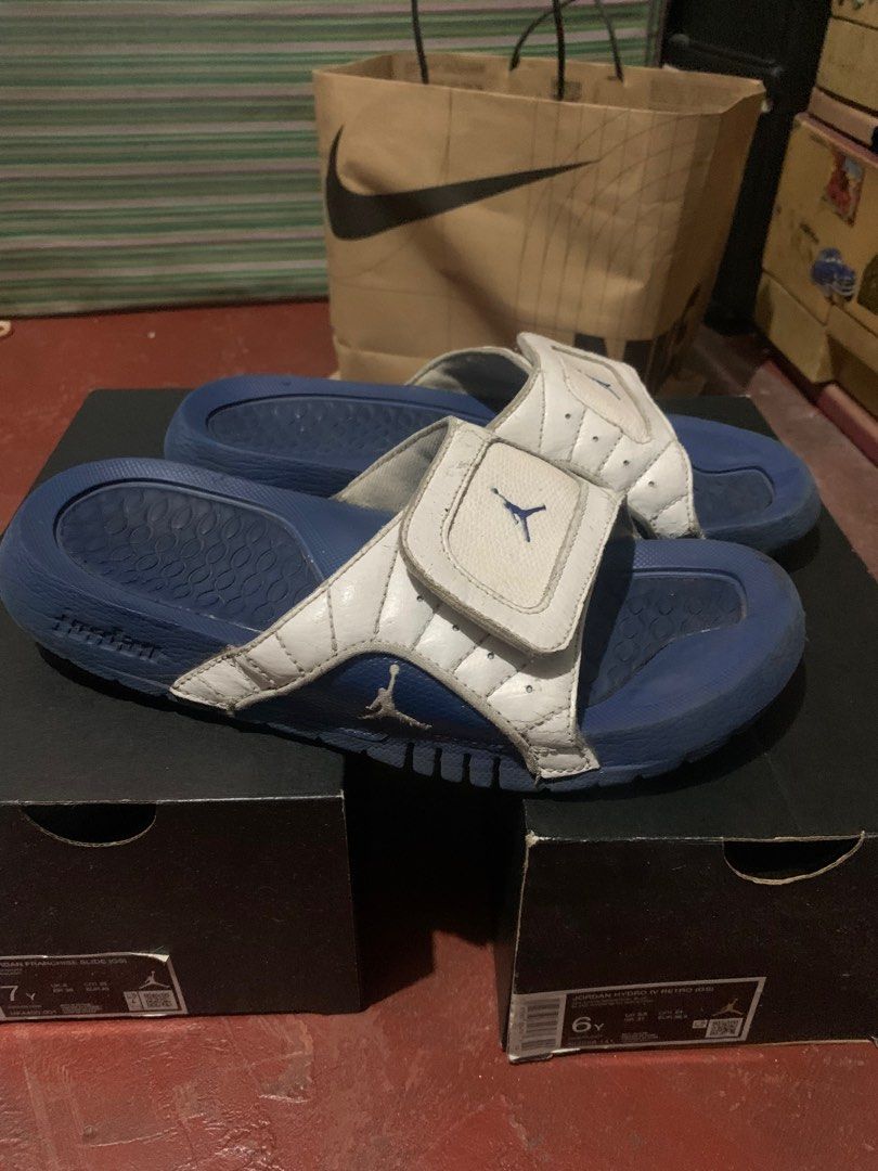 Jordan hydro slides (Category: Slippers & Slides) located in Manila. Submitted by elmomrqz238468 (Listing ID 1381269383, Image 1). Description: Size 6y.
