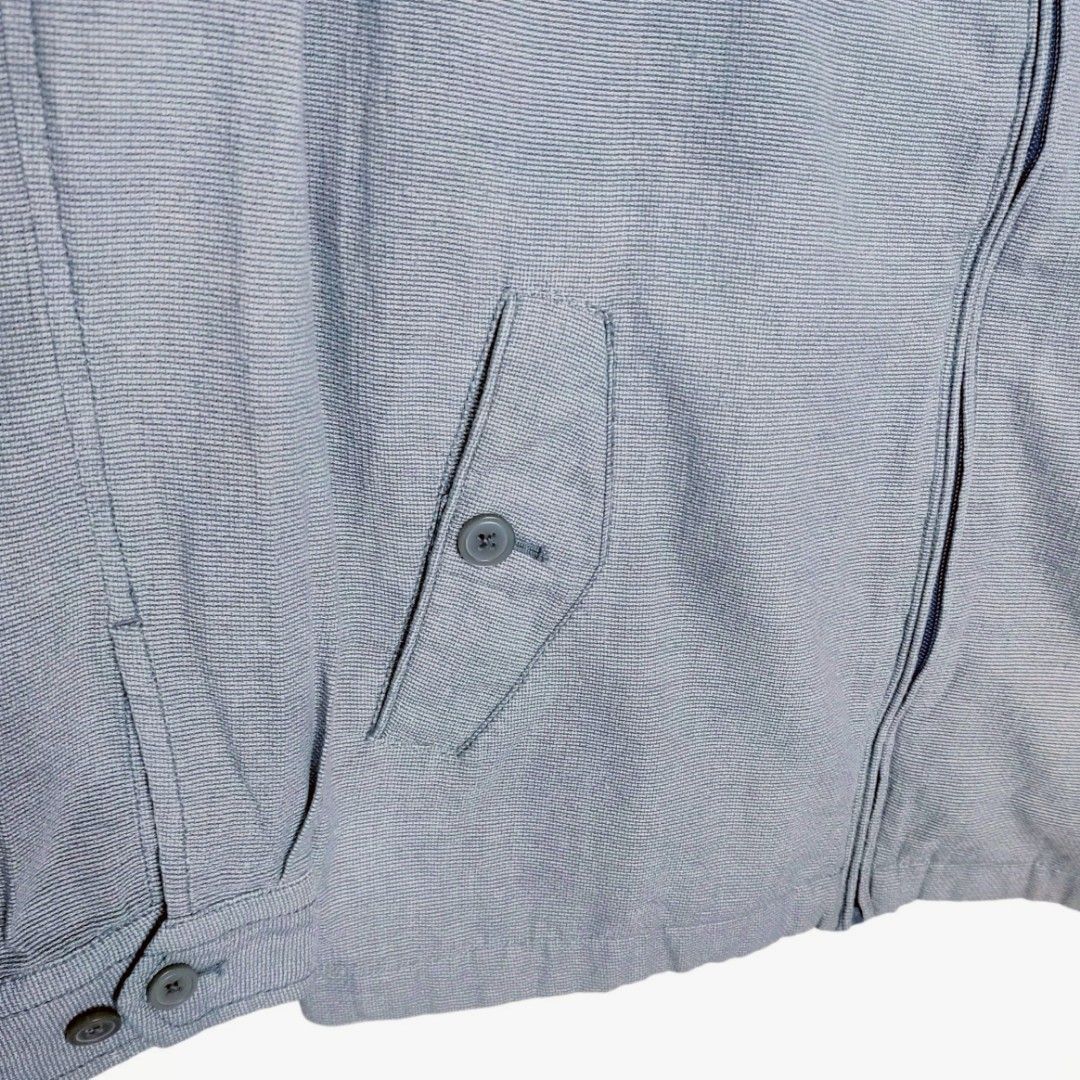(L) ASNAS Men's Light Weight Cafe Racer Jacket (Category: Coats, Jackets and Outerwear) located in Baguio. Submitted by db_clothing (Listing ID 1380909975, Image 2). Description: Dimensions: Width: 22.5 inches Length: 28 inches Shoulder: 19 inches Sleeve: 23.75 inches.