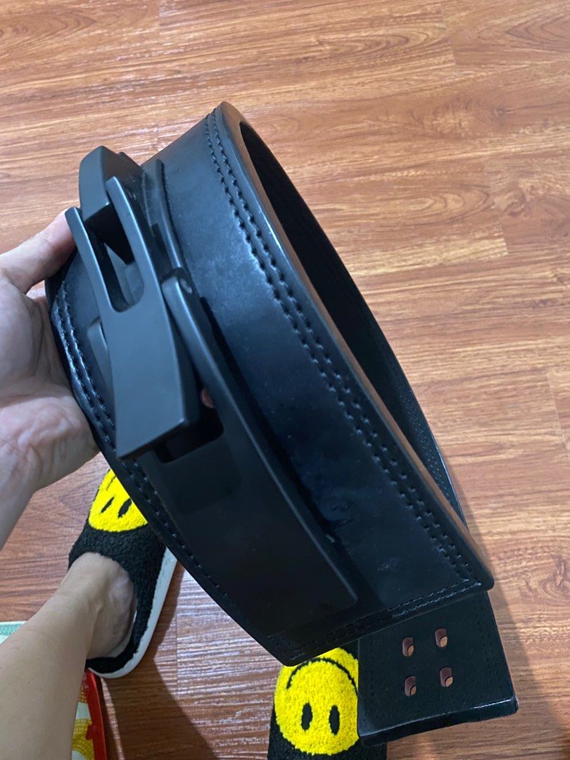 Lever Belt (Small) (Category: Other Sports Equipment and Supplies) located in Manila. Submitted by stuffbyrdj (Listing ID 1381255443, Image 2). Description: Minimal signs of usage Used sa gym/training twice Bought online for 1.7k.