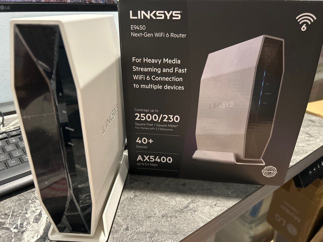 Linksys E9450 Next-Gen WiFi 6 Router632232913534731122