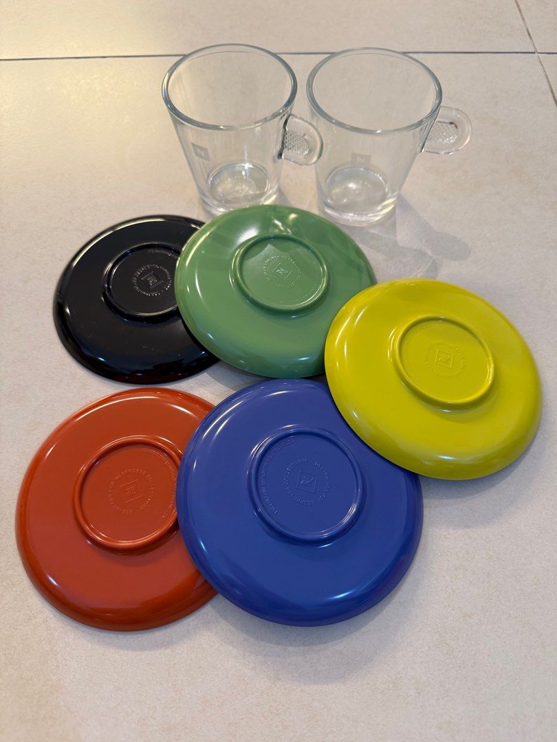 Nespresso Espresso Cups with Saucers