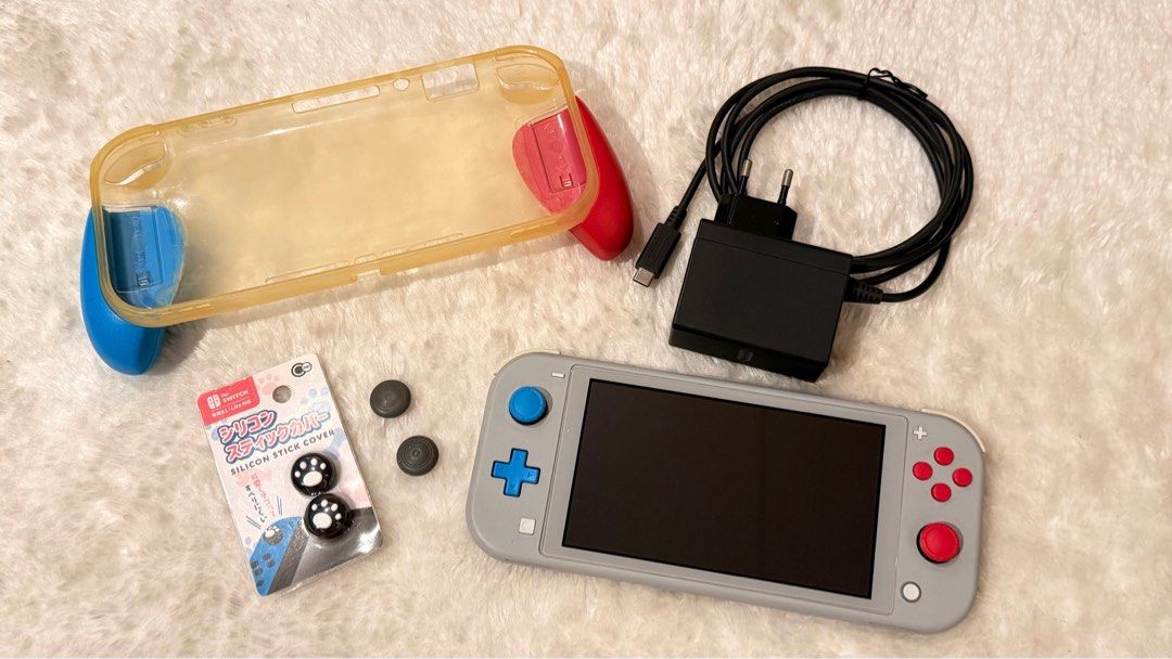 Nintendo Switch Lite Pokemon Zacian and Zamazenta edition w/ Accessories63108086639747113