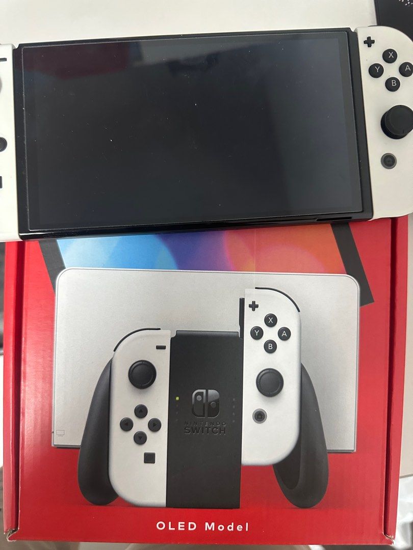 Nintendo Switch OLED Model - White 9.5new63108086570243111