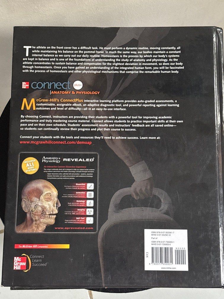 ORIGINAL Seeley’s Anatomy & Physiology 9th edition (Category: Textbooks) located in Makati City. Submitted by generalken0b1 (Listing ID 1381131708, Image 2). Description: ORIGINAL HARDBOUND Seeley’s 9th edition of anatomy and physiology/AnaPhy for medicine, nursing, physical therapy, medical technology, biology students.