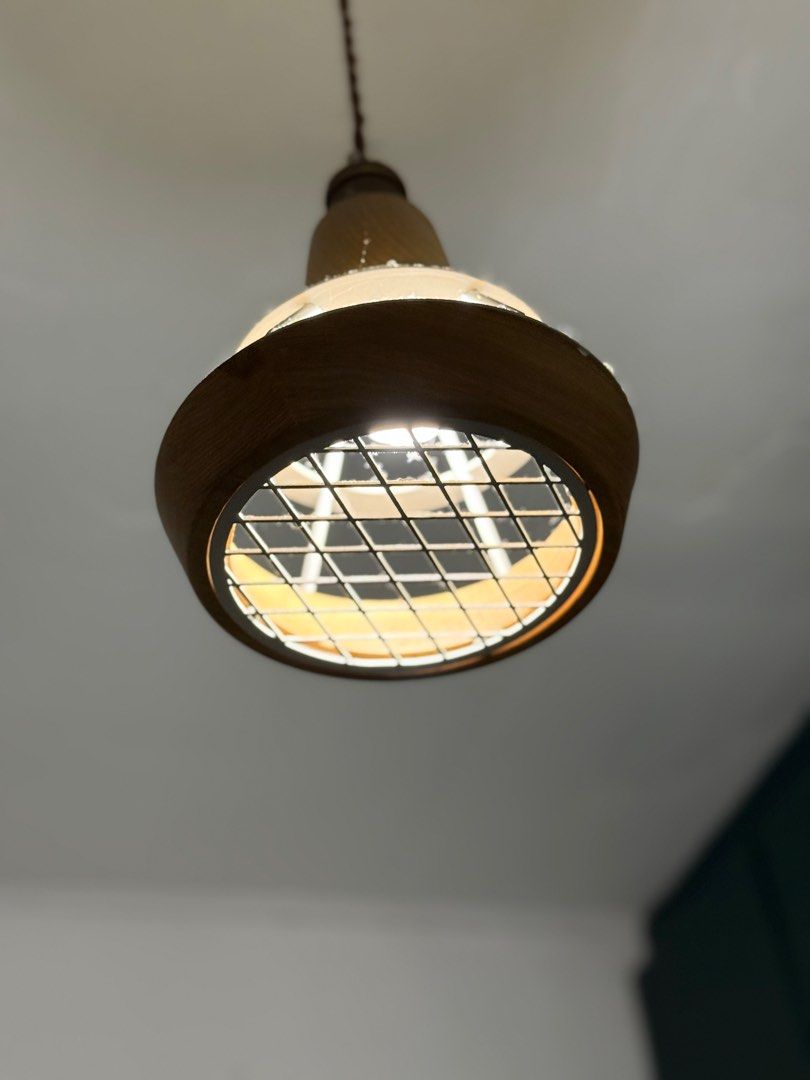 Pendant light (Category: Lighting) located in Pasig City. Submitted by treehouse.atbp (Listing ID 1381193570, Image 3). Description: Industrial Organic/ Rustic / Farmhouse Pendant Light we used in our kitchen Brand: Lucendi RFS upgrading For pick up only .