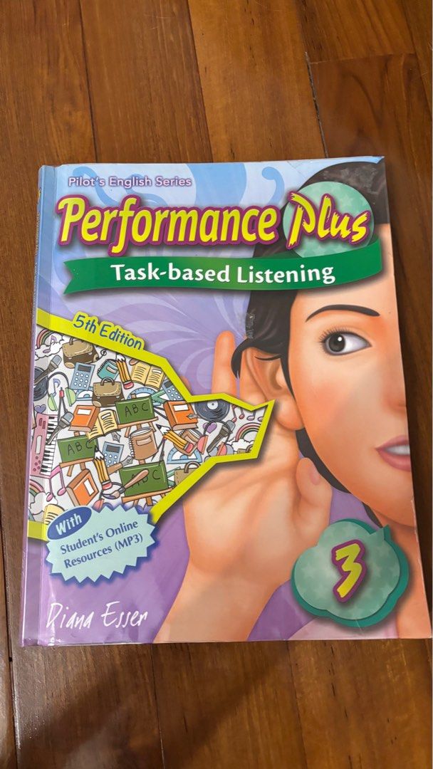 Performance plus task-based listerning （分類：教科書）位於 Hong Kong。 由 sos527 提交（商品編號 1381225602，圖片 1）。簡介： $140 近乎全新 有data file book。