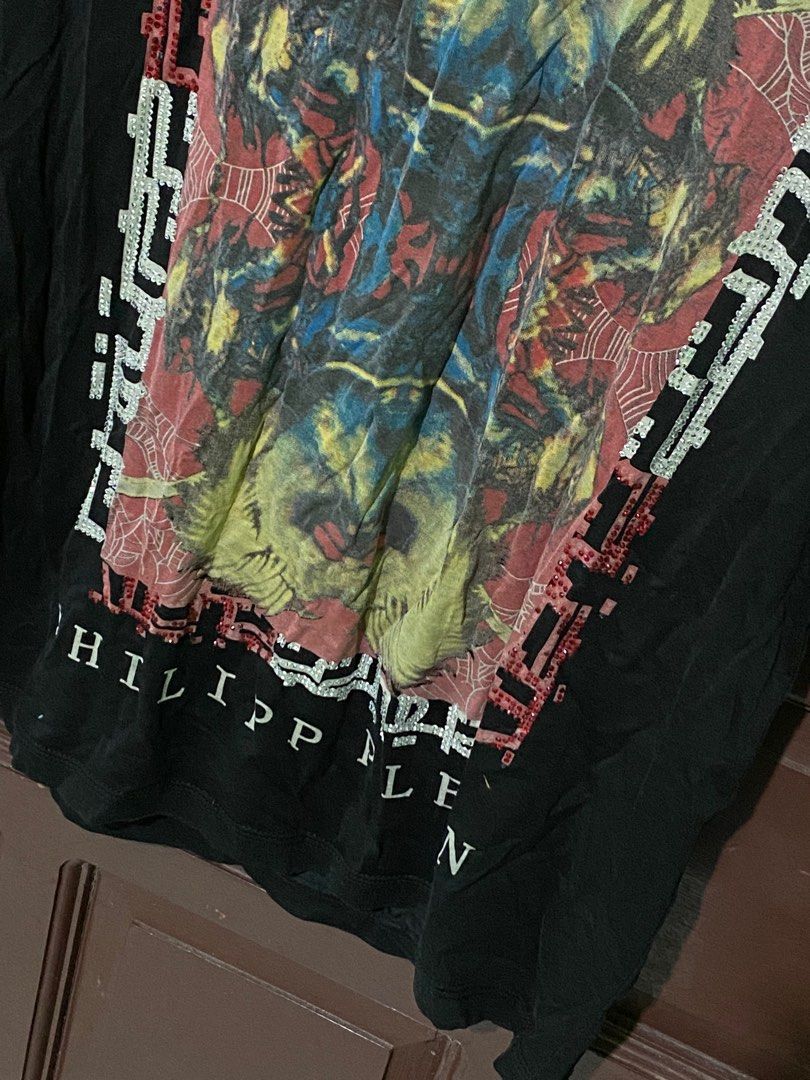 Philipp Plein Samurai shirt (Category: Tshirts & Polo Shirts ) located in Bacolod City. Submitted by PSGTHRIFTIES (Listing ID 1381218121, Image 2). Description: AVery Good to Excellent condition Size XL on tag Dimensions:18.5x25.5 DM📩📩.