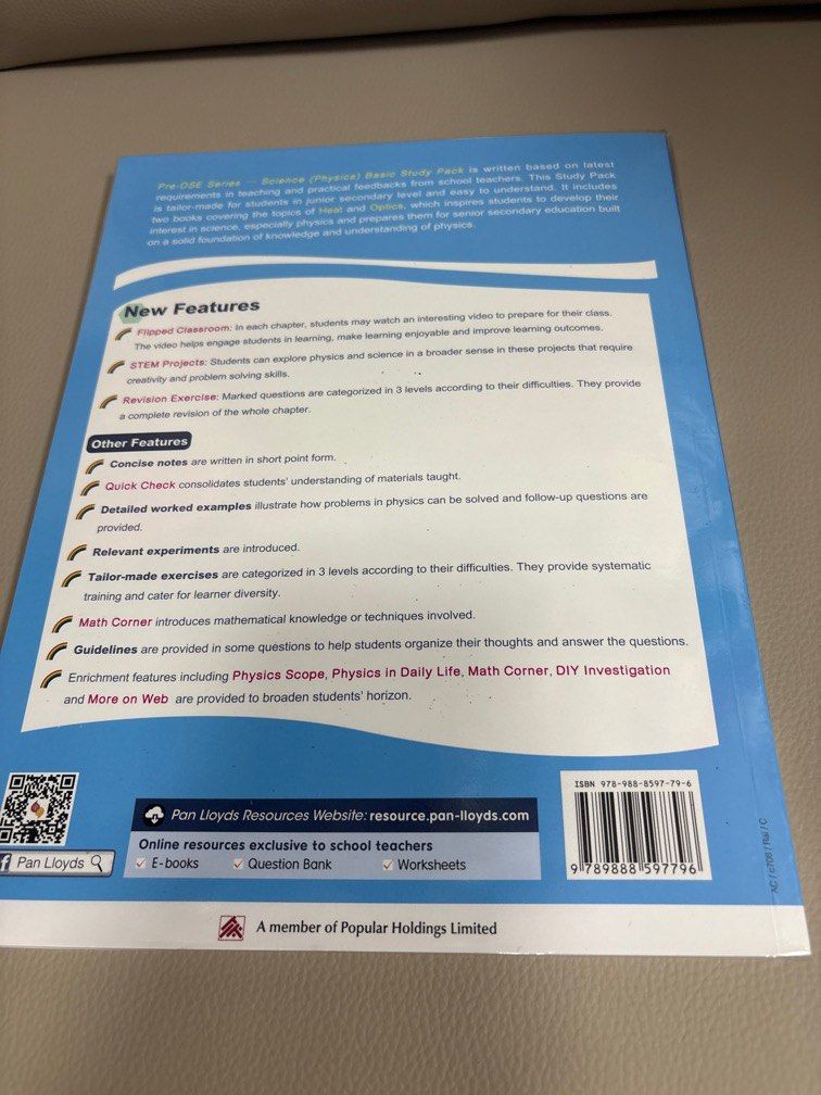 Pre DSE series Science (Physics) Basic Study Pack （分類：教科書）位於 Hong Kong。 由 mini_88 提交（商品編號 1381223615，圖片 2）。簡介： 。
