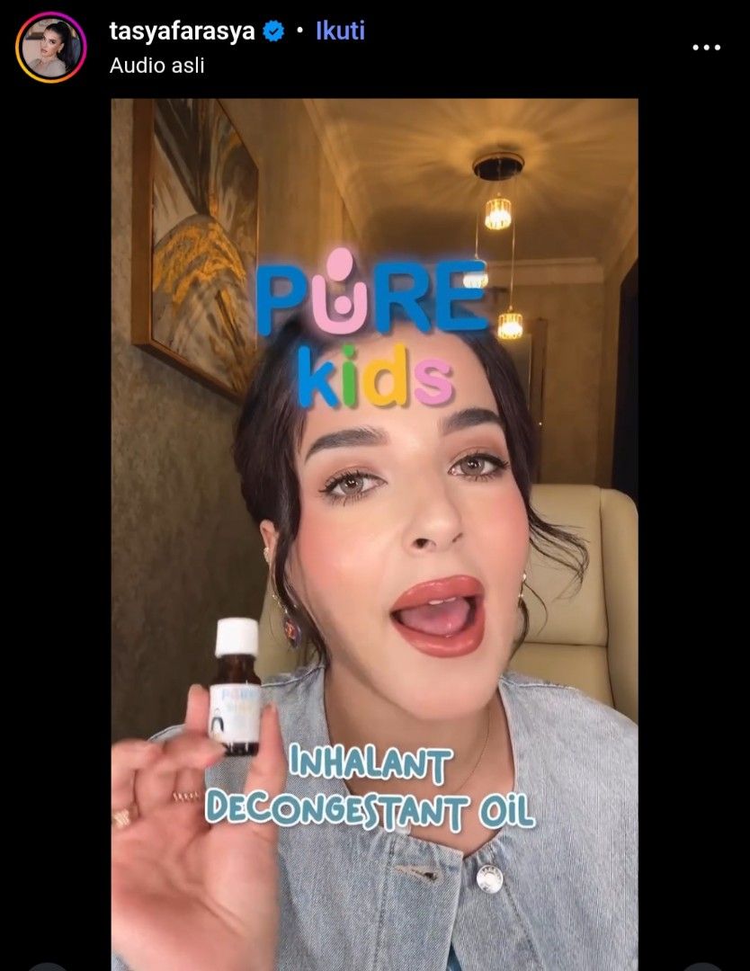 Purekids Inhalant PureBB (Kategori: Perawatan & Makanan Anak) berada di Sukabumi. Dikirim oleh yas_girl (ID iklan 1381138034, Gambar 2). Deskripsi: Ini bagus ya bund udh banyak reviewnya bisa jg buat baby yg belum bisa minum obat, bisa dimasukin difusser Barang baru, no box! botol masih segel dijamin original 💯 🍊+adm.