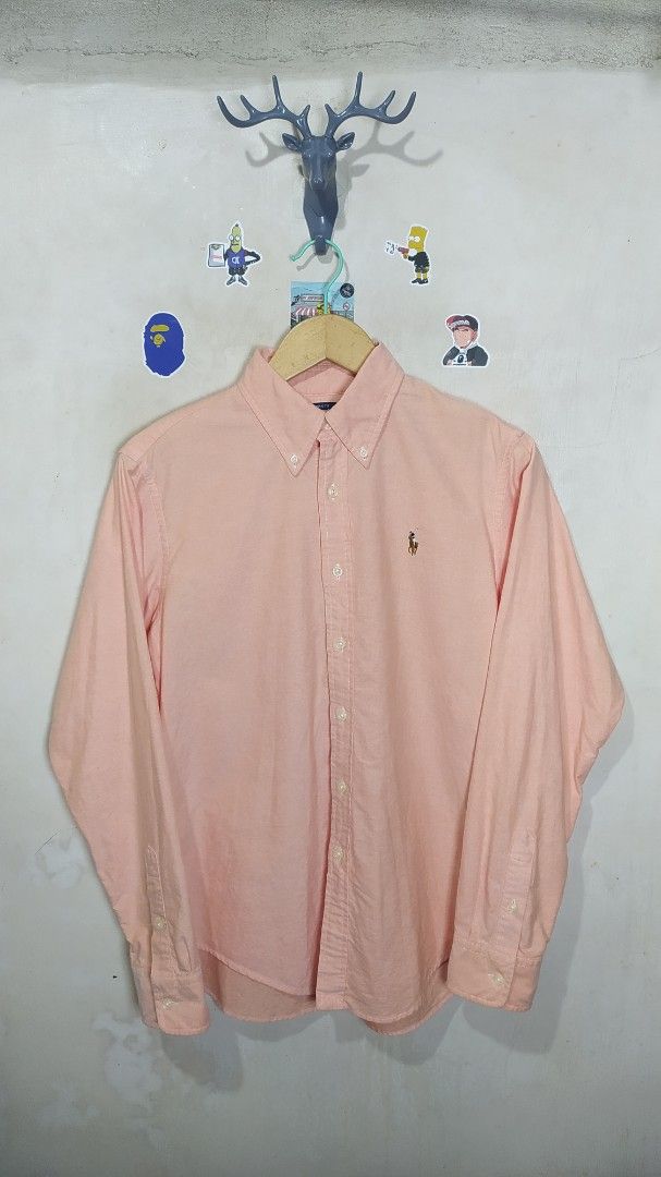 Ralph Lauren Button Down Tricolor Pony Longsleeve (Category: Formal Shirts) located in Naga. Submitted by sspin. (Listing ID 1381229259, Image 1). Description: Ralph Lauren Button Down Tricolor Pony Longsleeve ✅Size: 10 ✅Width: 20.5 ✅Length: 27 ✅Sleeve: 24 ✅Color Rate: 9.5/10 ✅No Issue ✅Need Wash ✅Location: Bicol Naga City, Camarines Sur ✅Courier: J&T Express/Flash Express ✅MOP: Gcash only.