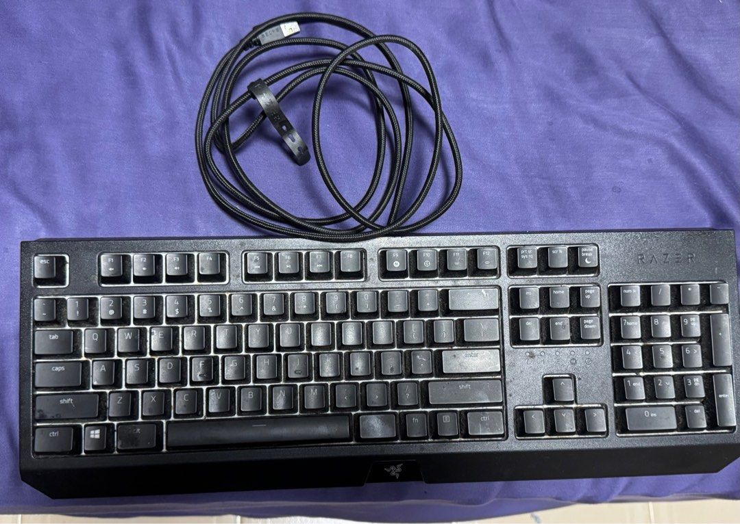 Razer Blackwidow Keyboard & Basilisk X Hyperspeed Mouse, Computers ...