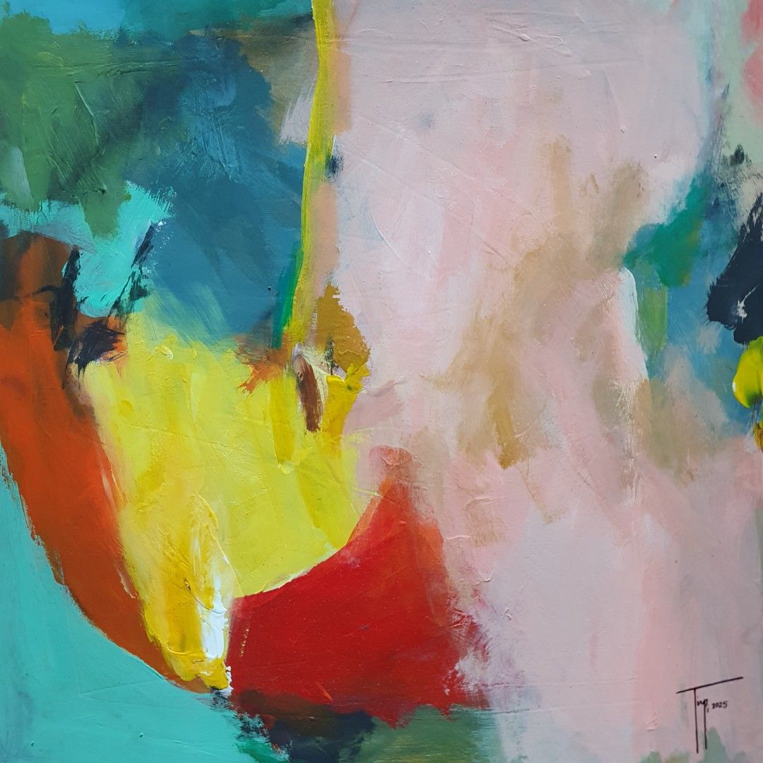 "Same Old Same Bet" (Original Abstract Painting) (Category: Art & Prints) located in Pasig City. Submitted by raytimpi (Listing ID 1381271328, Image 3). Description: "Same Old Same Bet" 16"x16" Acrylic on Board Php 5,500 Ray Timpi 2025 📍With Frame 📍With CERTIFICATE OF AUTHENTICITY from the original artist MOP: Gcash/GoTyme Bank Transfer/Paymaya/COD/COP/Pay Upon Meet Up MOD: LBC/LALAMOVE/JandT/Meet Up/Pick Up Location: Pasig/Cainta Also open for