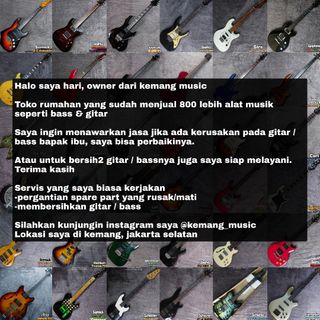 (Kategori: ) berada di . Dikirim oleh kemang_music (ID iklan 1381177576, Gambar 1). Deskripsi: .