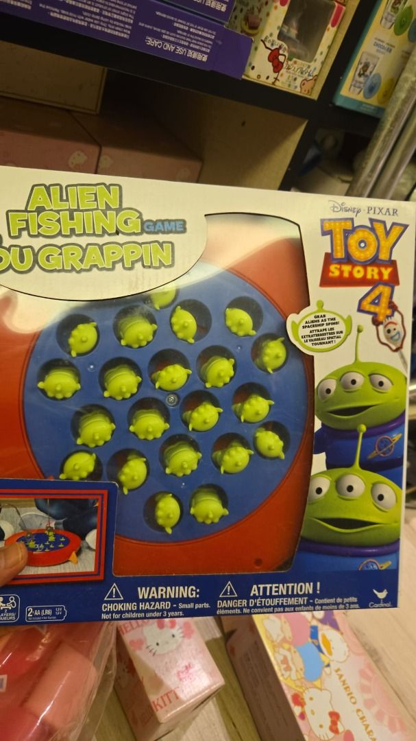 Toy Story 3眼仔釣魚玩具alien fishing game, 兒童＆孕婦用品, 嬰兒
