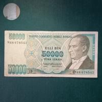 Uang Kuno 50.000 Lirasi Turki TRY (Kategori: Vintage & Antik - Lainnya) berada di Jakarta Selatan. Dikirim oleh streetscod (ID iklan 1381088825, Gambar 1). Deskripsi: .