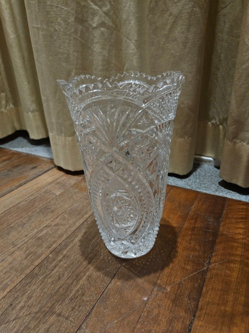Vintage Crystal Vase
