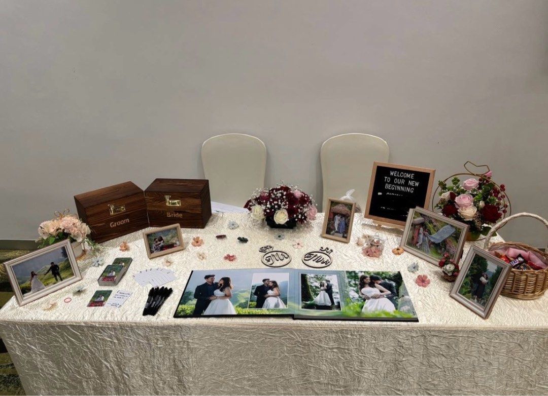 Wedding Reception Table Deco