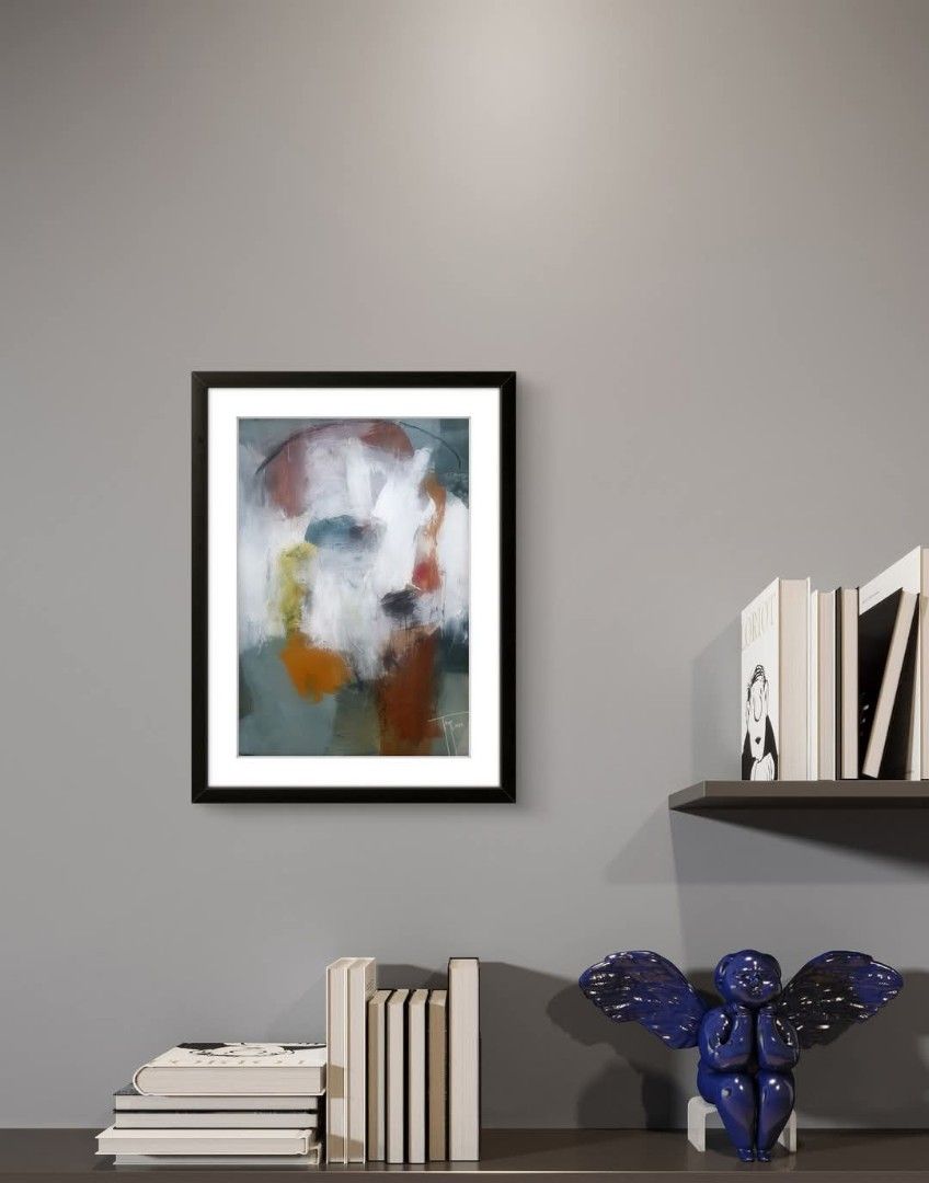 "Whisper" (Original Abstract Painting) (Category: Art & Prints) located in Pasig City. Submitted by raytimpi (Listing ID 1381266001, Image 1). Description: "Whisper" 11.7"x8.3" Acrylic and Charcoal on Board Php 1,800 Ray Timpi 2025 📍With Frame 📍With CERTIFICATE OF AUTHENTICITY from the original artist MOP: Gcash/GoTyme Bank Transfer/Paymaya/COD/COP/Pay Upon Meet Up MOD: LBC/LALAMOVE/JandT/Meet Up/Pick Up Location: Pasig/Cainta Also open for com