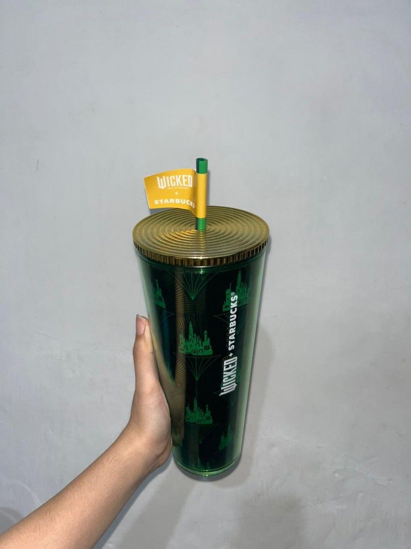 Wicked Starbucks limited edition (Category: Water Bottles & Tumblers) located in Taguig. Submitted by blessedlupie (Listing ID 1381259537, Image 1). Description: bought 4k selling for low price.