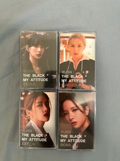 WJSN THE BLACK 飯製卡帶（全新）（不拆售）
