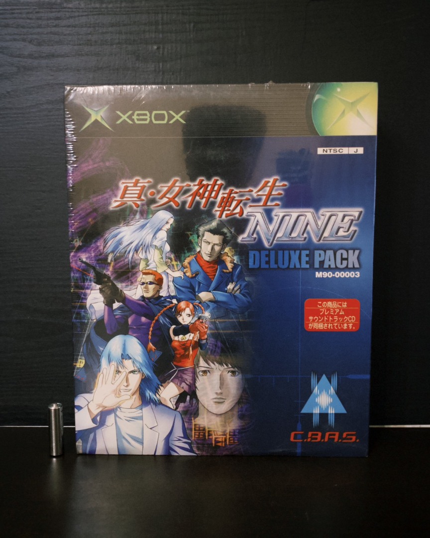 XBOX 真・女神転生NINE 豪華版特典日版全新未拆封X320, 電玩遊戲