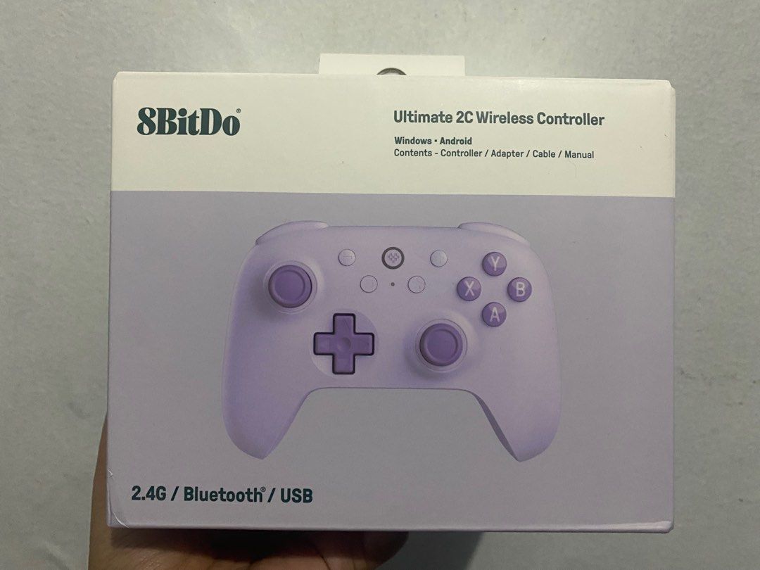 8Bitdo Ultimate 2C Wireless Controller For Windows/Android (81HD) (Category: Controllers) located in General Mariano Alvarez. Submitted by sgilan (Listing ID 1381445546, Image 1). Description: Compatible for WINDOWS and Android Bluetooth connection. Just opened for testing. No issue. Complete package (unit, connector, and dongle). Comes with its original box and receipt. MOP: GCASH / Bank transfer / J&T/LBC COD Delivery fee will be shouldered by 