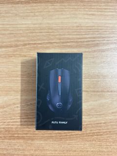 🖱️ [Brand New] Futu Niuniu Ultra-Fast Wireless Mouse + Non-Slip Mouse Pad Set
