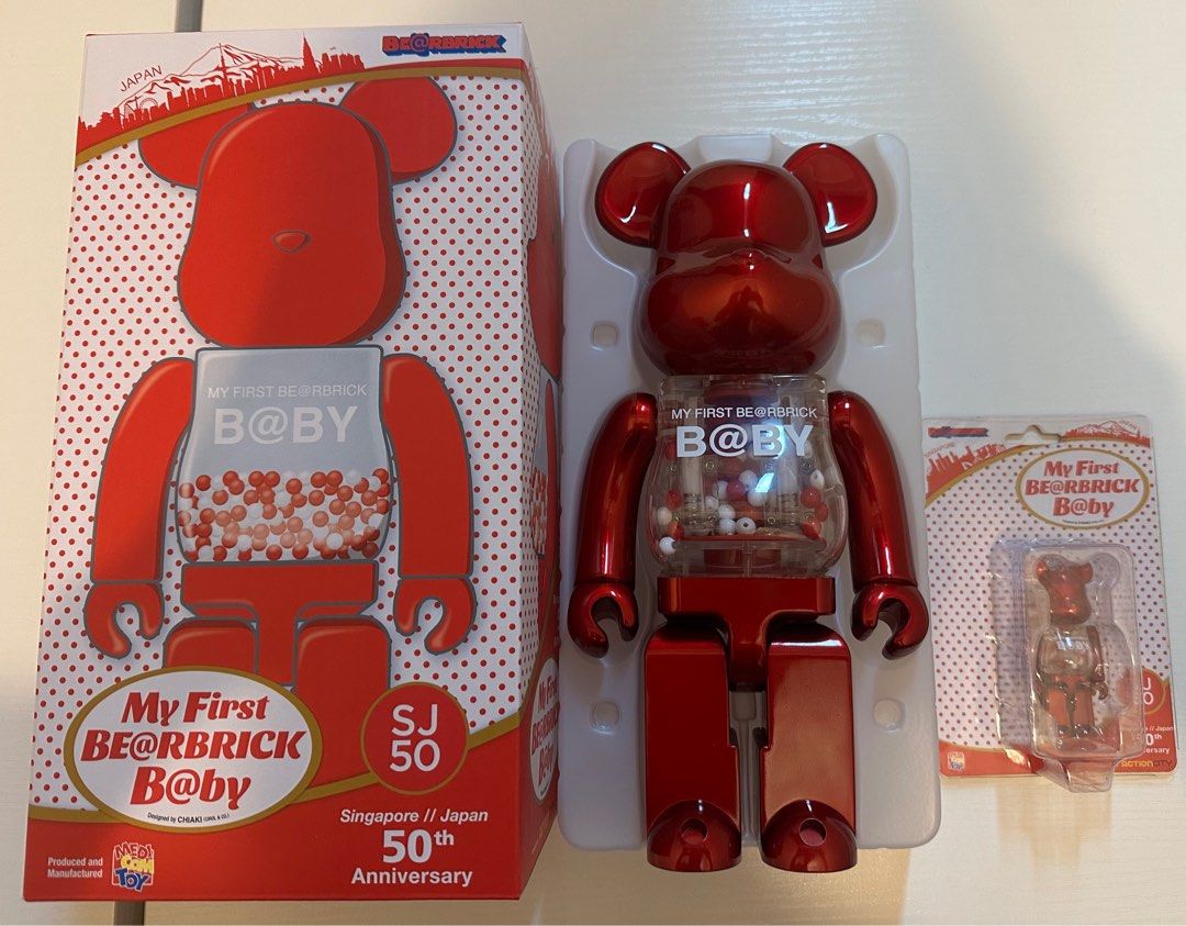 ☆MY FIRST BE@RBRICK B@BY SJ50 400％ 100％セット☆シンガポール