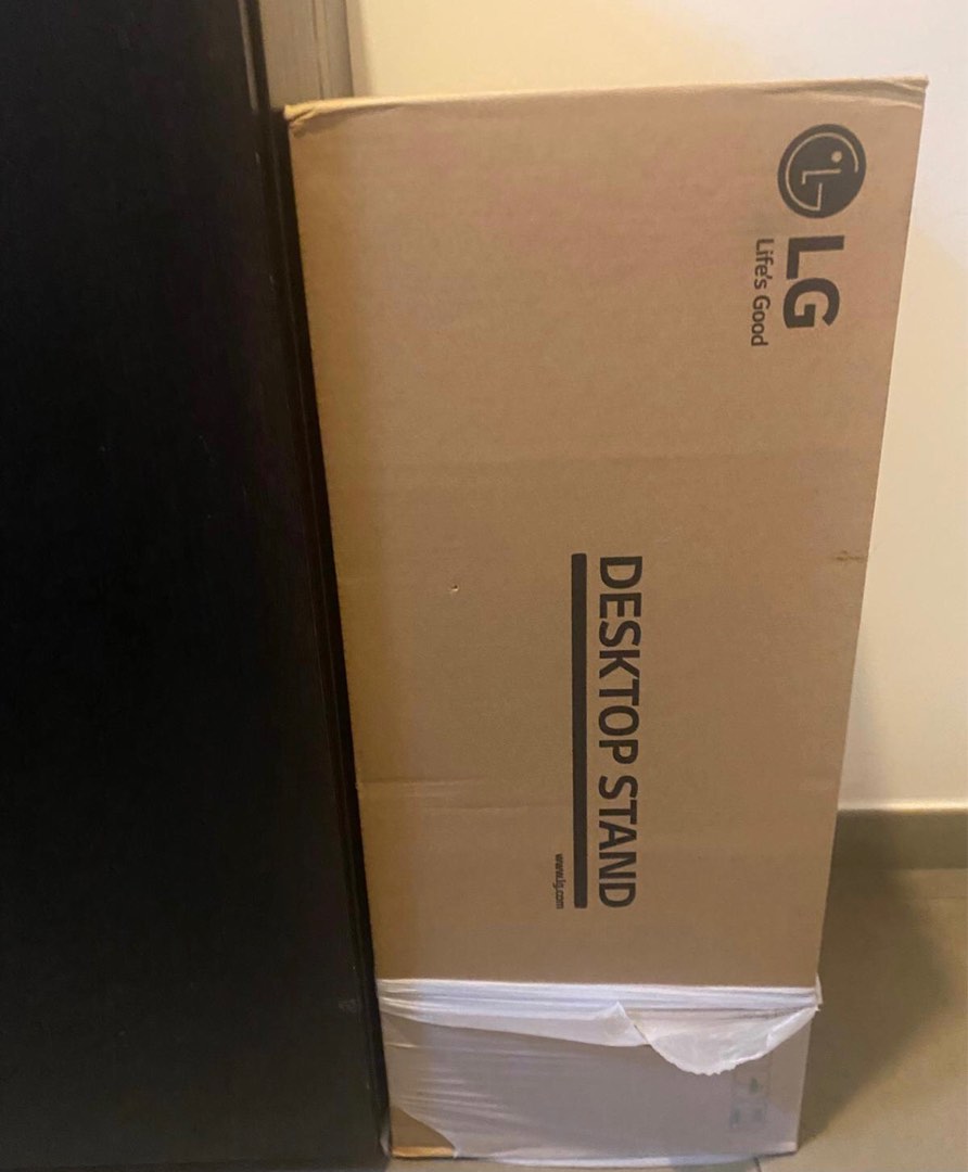 50-65吋適用 全新未開箱原裝正版 LG 電視座枱 座架, 家庭電器, 電視 & 其他娛樂, 電視組件及配件 - Carousell