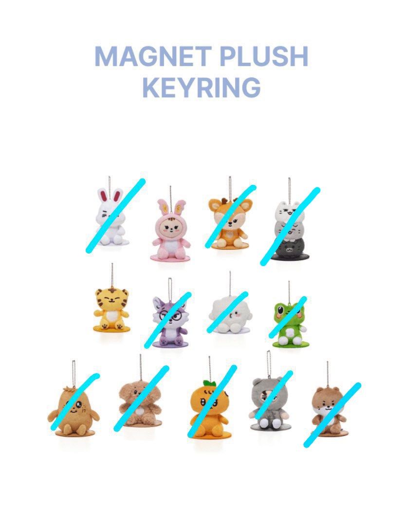 MINITEEN MAGNET PLUSH KEYRING ホシ TAMTAM SEVENTEEN MINITEEN OFFICIAL MD MAGNET PLUSH KEYRING - Kpop USA