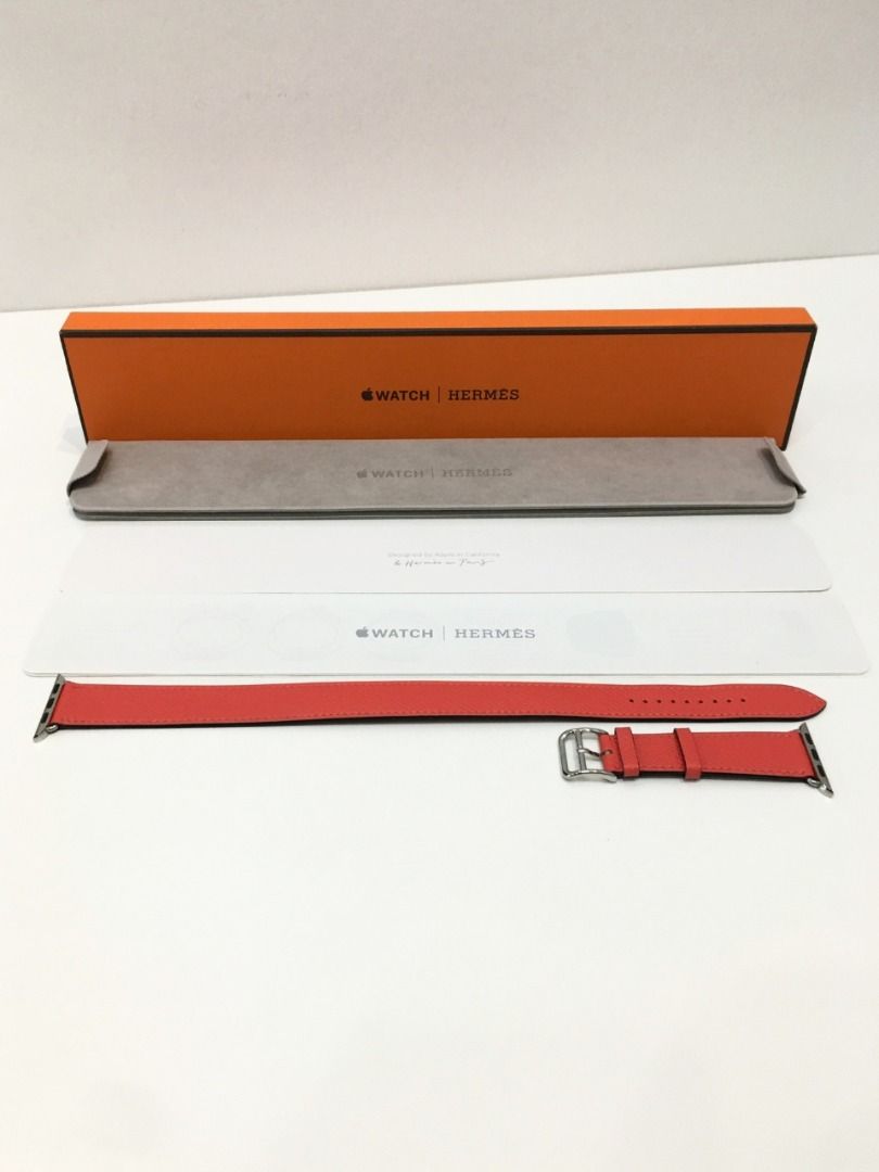 Apple Watch HERMES Strap Double Tour (Authentic) (Category: Luxury Watches) located in Santa Rosa. Submitted by brandieshoppe (Listing ID 1381394936, Image 1). Description: ✅ Authentic/Original Preloved ✅ From Japan Auction ✅ Money-Back Guarantee If Proven Fake ✅ In Excellent Condition ✅ Message Us For More Details *Open Also for Layaway Terms #01157.